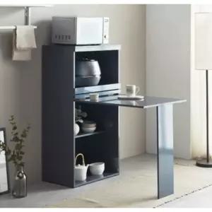 2인가구 좁은공간특화 모던 변신형 렌지대 식탁(60cm) 아일랜드형 주방 BAR