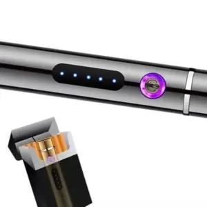 신개념 더블 아크 플라즈마 라이터 원형 USB 충전 전기라이터