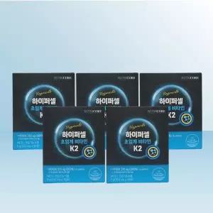 [셀러허브]뉴트리코어 하이퍼셀 초임계 비타민 K2 (300mg x 30정) x 5개 / iuy (S49297235)