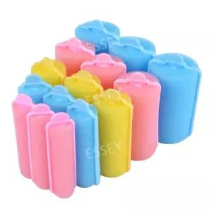 소형대형 롤러 곱슬 웨이브 DIY 헤어 컬 폼 스타일링 스폰지