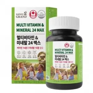 네이처그랜드 멀티비타민미네랄24 맥스 1445mg x 180정