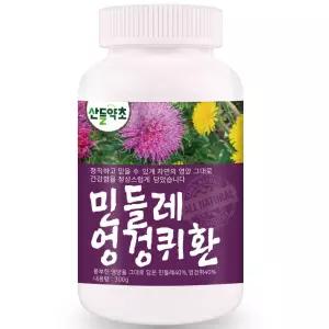 민들레차효능 민들레 엉겅퀴뿌리 민들레즙효능 흰민들레 300g