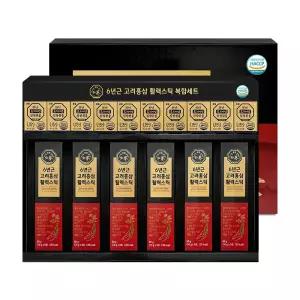 [휴럼] 6년근 고려홍삼활력 복합세트 (10gx30포 & 3.7gx10환) 1set