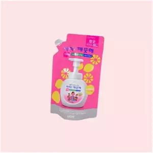기타 아이깨끗해(리필 200ml) 레몬향 유아핸드워시 핸드워시 거품비누 4668686