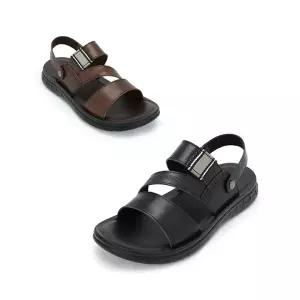 [무크] 남화 바로 소가죽 투웨이 샌들 2colors