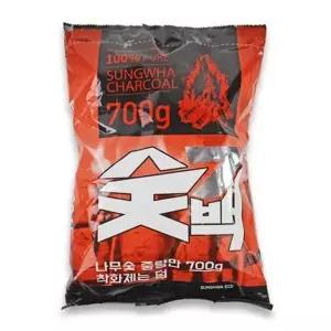 [하프클럽/]성화숯 탄화목재 목초숯 큐숯 탄화목재700g 목초숯700g 700g