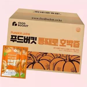 푸드버킷 통째로 호박즙 90ml 100개 4606333