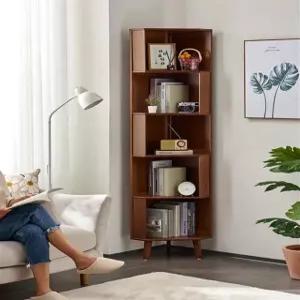 삼각형 심플 코너 수납장 삼각형수납 코너수납장 틈새수납 모서리수납 거실코너장 코너장 3단