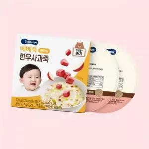 베베쿡 중기 한우사과죽 실온이유식 2p 4586325