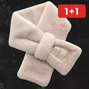 목도리 에코퍼 토끼털 방한 겨울 여성 넥워머 머플러