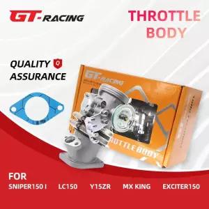 GT 레이싱 32 34 36 38 40mm 스로틀 바디 YZF-R15 FZ150I LC150 Y15ZR SNIPER150 I EXCITER150 Jupiter MX