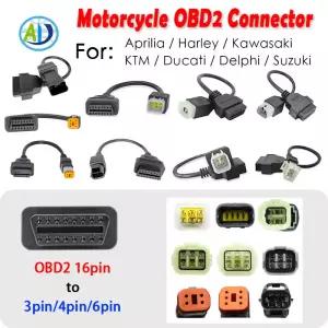 Royal Enfield/Kawasaki/Ducati/Suzuki/Harley/KTM/Kymco/Delphi/Aprillia Moto obd 진단 어댑터 용
