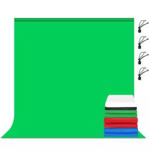 PULUZ 2m x 사진 배경 천 스튜디오 촬영을위한 녹색 화면