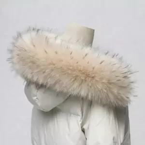 라쿤털 리폼 겨울 패딩 교체 머플러 자켓 부착