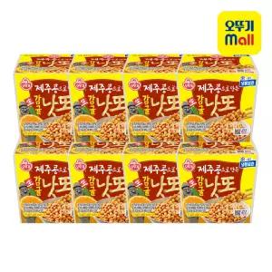 [본사직영] 오뚜기 제주콩으로 만든 생감귤낫또 171g, 8개
