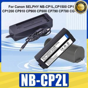 NB-CP2LH 배터리 + Canon SELPHY NB-CP1LCP1500 CP1300 용 충전기