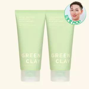[원더바스공식] 슈퍼 베지톡스 그린 클레이 팩 클렌저 130ml 2개