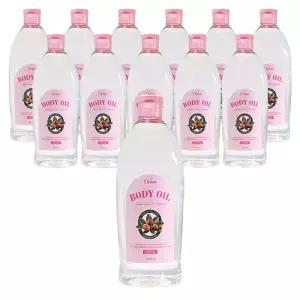 오릭스 바디오일 600ml x 12개 대용량 베이비 경락 피부 안마 마사지 오일