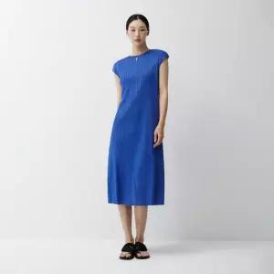 [플리츠미][플리츠미] 프론트 슬릿 캡소매 원피스_EPOPM024027