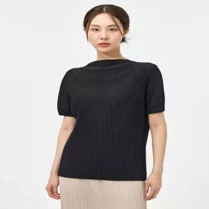 [플리츠미][플리츠미] 로렌 숏 슬리브 티셔츠_EPTSM324036