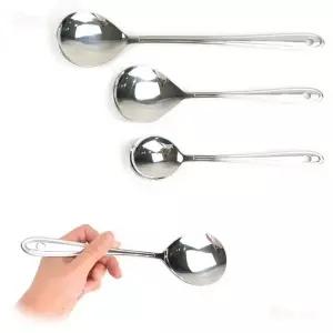 급식용 스테인리스 서빙스푼 나눔용 배식 수저