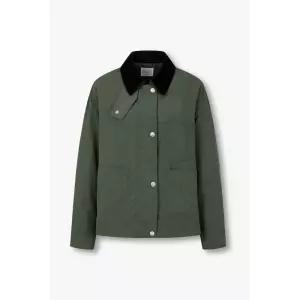 [매장정품] 봄신상[STUDIO TOMBOY] 코듀로이 카라배색 숏점퍼_카키 9176113972