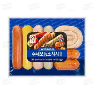 사조오양 수제모듬 소시지 385g (냉동/냉장 소세지 간식 안주)