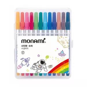 모나미 슈퍼 사인펜 12색