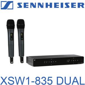 SENNHEISER XSW1 835 DUAL / XSW1 DUAL 835 / XSW1-835-DUAL /젠하이저 2채널 무선마이크 /핸드마이크/정품