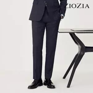 [지오지아][지오지아] 슬림 네이비 윈도우 체크 정장팬츠 (ABZ4SP1204)