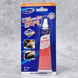 신발 접착제 가죽 고무 구두 밑창 본드 운동화 가방 수선 VT-121