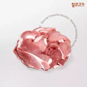 [일간고기][냉장] 국내산 한돈 전지 앞다리살) 불고기용 500g