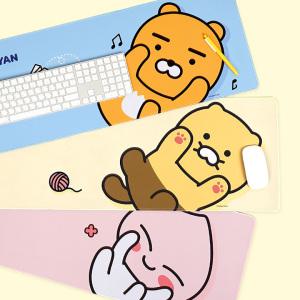 카카오프렌즈 장패드 마우스패드 키보드 귀여운 캐릭터 게이밍 라이언 어피치 춘식이장패드