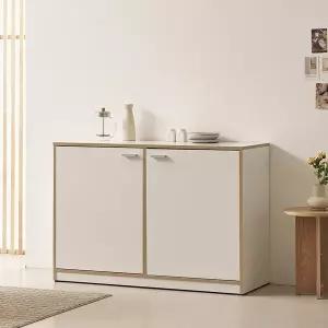 나무뜰 시크레 E0등급 폭깊은 주방 거실 수납장 1200 BCF009C