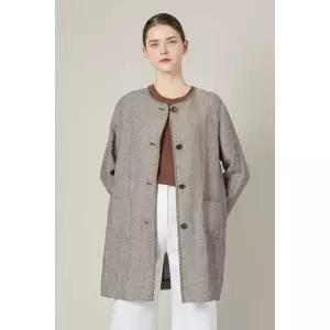 [BCBG](의정부점)올앤선드리 에렌 자수린넨JK(A4M3J107)