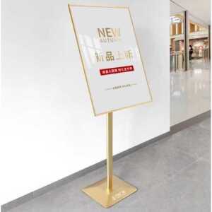 전시용 이젤 야외 그림 받침대 진열대 스틸 액자 화판