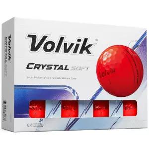 Volvik 크리스탈 소프트 골프공 (레드)386368
