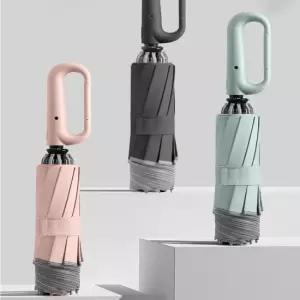 비너그립 거꾸로 우산 3단 자동 우산 양산 장우산 거꾸로우산 접이식우산 비너그립우산 3단우산