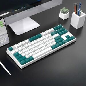RK987 기계식키보드 게이밍키보드 87 체리축 MAC 사무용 케이블 게임 컴퓨터