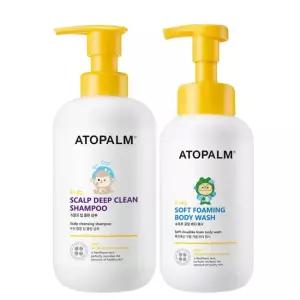 아토팜 키즈 스칼프 딥 클린 샴푸 460ml+키즈 포밍 바디워시 460ml