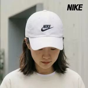 나이키 모자 클럽 언스트럭처 퓨추라 워시드 화이트 볼캡 FB5368-100