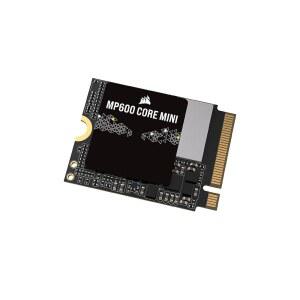 Corsair MP600 CORE MINI 2TB M.2 NVMe PCIe x4 Gen4 2 SSD 2230 최대 5,000MB/sec 순차 읽기 고밀도 QLC NAND Steam Deck, ASUS ROG Alli, Microsoft Surface Pro Black에 적합