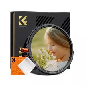 KnF Concept 77mm NANO-X 3-in-1 필터 (블랙미스트 1/4 +가변 ND2-32+CPL) 8K AGC Japan Glass (캡옵션)