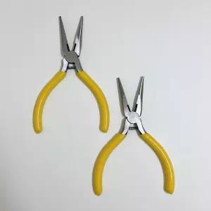 공예용 니퍼 롱노즈 플라이어 작업 도구 DIY 악세사리 키링 만들기 평집게