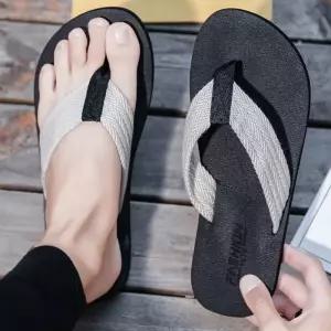 여름 남자 캐주얼 외출 여행 쪼리 슬리퍼 데일리 신발