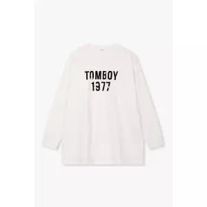 [STUDIO TOMBOY](신세계 사우스시티)레터링 프린트 슬럽 티셔츠 (9176122974)