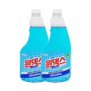 원덱스 윈덱스 유리세정제 리필 500ml 2개