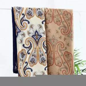 페이즐리 기본 롱 스카프 가을 머플러 간절기 목도리 여성 중년 스카프 가을스카프