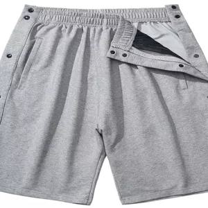 옆트임 반바지 골절 병원옷 환자복 팬츠 깁스바지 허리밴딩