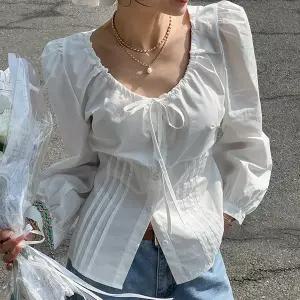 [난닝구] 카헤보 리본블라우스